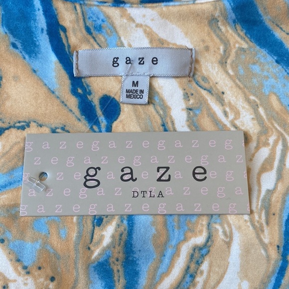 GAZE Womens Print Tank Top USA - Size M - Picture 5 of 5